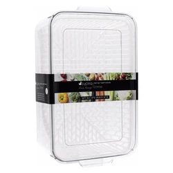 קופסת אקריל עם רשת למקרר L