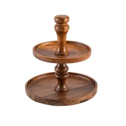 סטנד 2 קומות עץ CutterPeeler